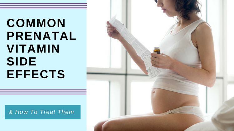 prenatal vitamin side effects