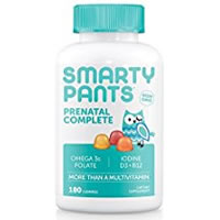 SmartyPants Prenatal Formula Gummy Vitamins Daily Multivitamin Folate  Methylfolate Vitamin D3 Methyl B12 Biotin Omega 3 DHAEPA Fish Oil  120 count 30 Day Supply  Packaging May Vary  Amazonca Health   Personal Care