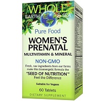 Whole Earth & Sea Women’s Prenatal Vitamin Review